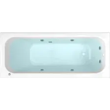 Ванна акриловая Triton Ника 170х70 Базовая Flat (с гидромассажем)