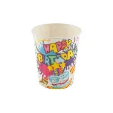 Набор бумажных стаканов Happy Birthday (6 шт) Волшебная страна