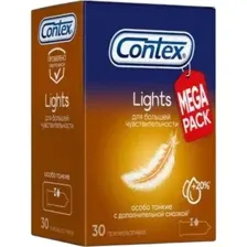 Презервативы Contex № 30 Lights, 30 шт