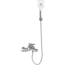 Смеситель Cersanit Nature 63064 с душевым гарнитуром Ferro 64085