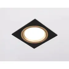 Точечный светильник Ambrella light TN51918 BK/GD (черный/золото)