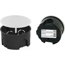 Монтажная коробка (подрозетник) TDM Electric SQ1402-0913 (черный/белый)