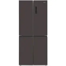Четырёхдверный холодильник Hyundai CM45043F (черная сталь)