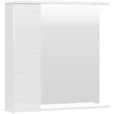 Volna Шкаф с зеркалом Joli 70 L (белый)