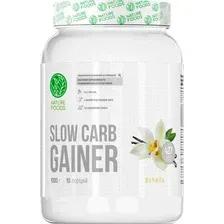 Гейнер Nature Foods Slow Carb Gainer Ваниль (1000г)