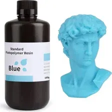 Фотополимерная смола для 3D-принтера Elegoo Standard / 50.103.0089 (1кг, синий)