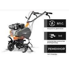Культиватор SKIPER SP-650