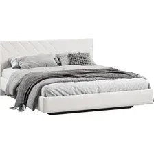 Кровать Трия Кевия 160x200 Тип 1 (велюр светлый)