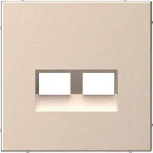 Накладка для компьютерной/телефонной розетки Systeme Electric ArtGallery GAL001290
