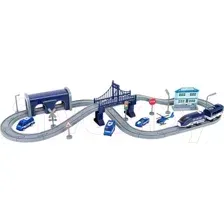 Железная дорога игрушечная Givito Полицейский участок / G201-005