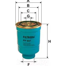 Топливный фильтр Filtron PP857