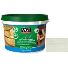 Лак VGT Пропиточный с антисептиком 2.2 кг (белый)