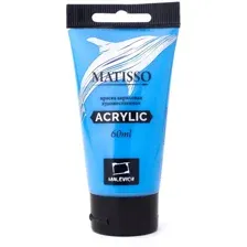 Акриловая краска Малевичъ Matisso 617035 (60 мл, небесно-голубой)