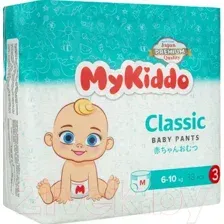 Трусики-подгузники MyKiddo Classic M 6-10 кг (38 шт)