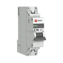 Автоматический выключатель EKF PROxima ВА 47-63 1P 10А C 4,5кА (mcb4763-1-10C-pro)