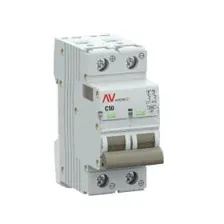 Выключатель автоматический EKF Averes AV-6 2P 10A (C) 6kA