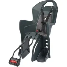 Детское велокресло Polisport Koolah 29 Dark Grey/Silver