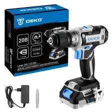 Дрель-шуруповерт Deko Loner 20V 085-1006
