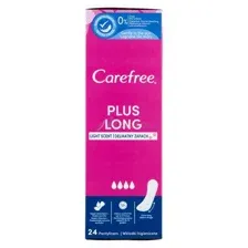 Прокладки ежедневные CAREFREE Long Plus, 24 шт