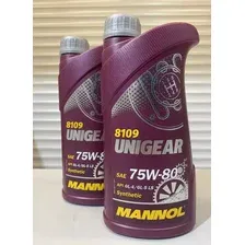 Трансмиссионное масло Mannol Unigear 75W80 GL-4/GL-5 LS / MN8109-1 (1л)