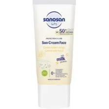 Крем солнцезащитный Sanosan baby SPF50+ 0+ 30мл