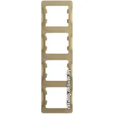 Рамка Schneider Electric Glossa GSL000408 (титан)
