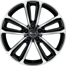 Литые диски MAK Magma 18x7" 5x114.3мм DIA 76мм ET 45мм Black Mirror
