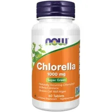 Хлорелла Now Chlorella 1000 мг 60 капс