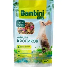 Корм для грызунов Bambini Pets для кроликов (400г)