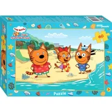Пазл Step Puzzle Три кота 81235 (60 эл)