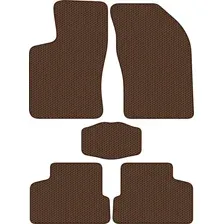 Комплект ковриков для авто Alicosta Daewoo Nexia (седан / N150, N100) 2002 - 2016 (коричневый, сота)