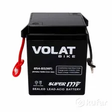 Аккумулятор для мотоцикла VOLAT 4Ah, 30A, 6V, L+, 6N4-BS 6N4-BS(MF)Volat