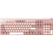 Клавиатура Logitech Signature K865 920-012185 (розовый, с гравировкой)