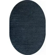 Ковер для жилой комнаты Merinos Makao S600-OVAL-F.BLUE (1х2)