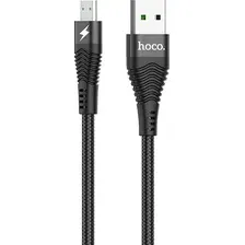 Кабель Hoco U53 4A Flash USB Type-A - MicroUSB (1.2 м, черный)