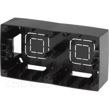 Коробка открытого монтажа ЭРА 12-6102-06 / Б0043175 (черный)