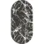 Ковер для жилой комнаты Safyun Bravo SN539-GREY-CREAM-OVAL (0.8x1.5)