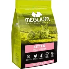 Корм Meglium Kitten (Курица) для кошек 1,5 кг