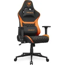 Игровое (геймерское) кресло Cougar Armor One V2 F (черный/оранжевый)