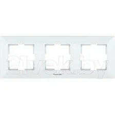 Рамка для выключателей и розеток Panasonic Arkedia WMTF08032WH-BY