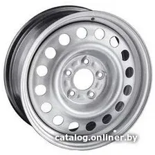 Штампованные диски TREBL 40928 16x6.5" 5x114.3мм DIA 67.1мм ET 42.5мм Silver