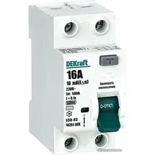 Устройство защитного отключения Schneider Electric DEKraft УЗО-03 14208DEK