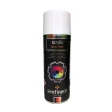 Автомобильная краска Senfineco Acrylic белый глянцевый 400мл 4040