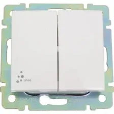 Выключатель Legrand Valena 770098 (белый/зеленый)