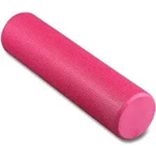 Массажный ролик-валик Indigo Foam Roll IN022 (розовый)