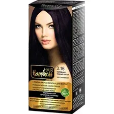 Крем-краска для волос Белита-М Hair Happiness Стойкая 3.16 холодный темный шатен