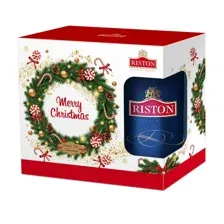Чай черный листовой Riston набор с кружкой С Рождеством 50гр.