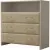 Комод PROxSON Varna 90x40x90 (дуб шамони светлый/бежевый terra-101)