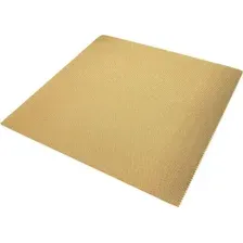 Эва лист для автоковрика Eco Cover Шестиугольник 130x140см (бежевый)