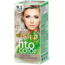 Крем-краска для волос Fito Косметик Fitocolor Стойкая тон 9.1 (115мл, пепельный блондин )